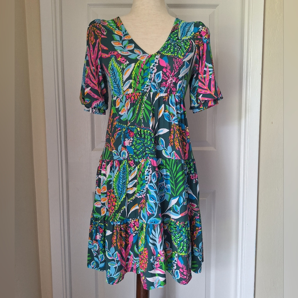 Lilly Pulitzer‎ Chaira Short Sleeve Dress - Picture 3 of 10